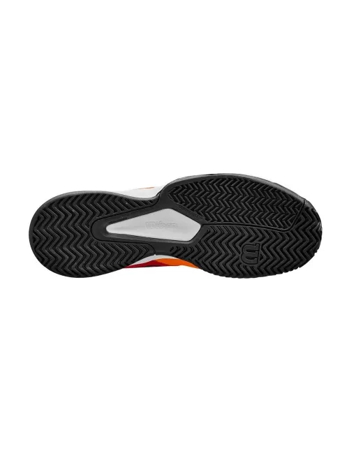 Wilson Kaos Devo 2 Arancione Rosso |Padel offers