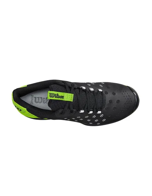 Wilson Hurakn Negro Verde Wrs328540 | Ofertas de pádel
