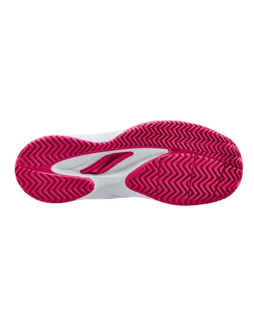 Wilson Kaos Comp 3 Bianco Rosa Donna |Padel offers