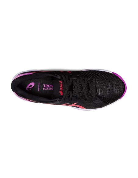 Asics Solution Swift Ff Padel Negro Rosa Mujer 1042A204 001 | Ofertas de padel