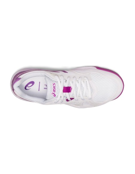 Asics Gel Padel Pro 5 Blanco Lila Mujer 1042A200 100 | Ofertas de pádel