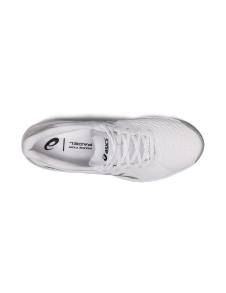 Asics Solution Swift Ff Padel Blanco Plata Mujer 1042A204 100 |Padel offers