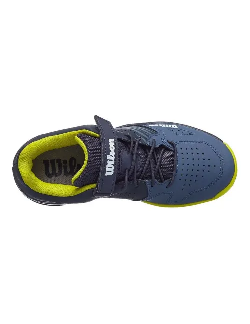 Zapatillas Wilson Kaos K 2.0 Azul Amarillo Junior Wrs329150 | Ofertas de pádel