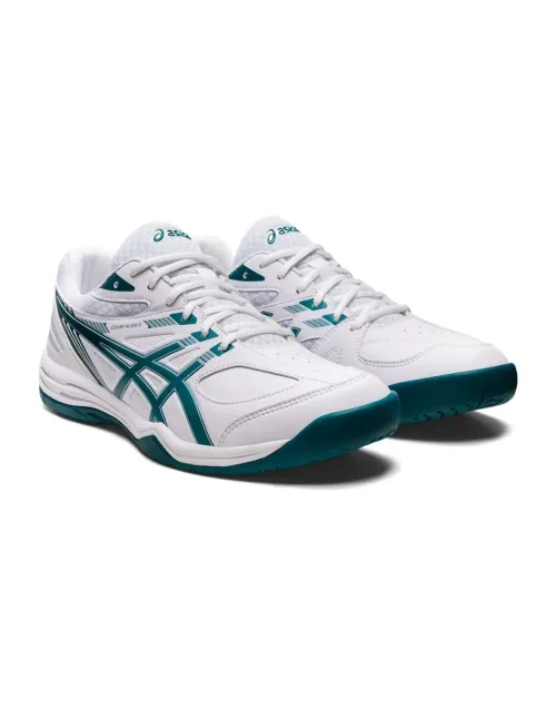 Asics Court Slide Branco Verde | Ofertas de padel