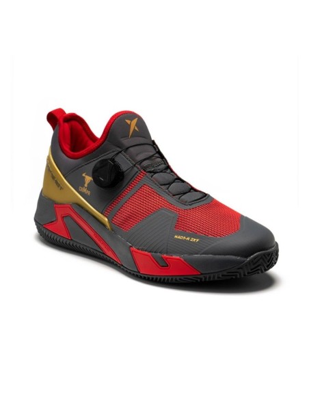 Drop Shot Naos R 2xt Preto Vermelho | Ofertas de padel
