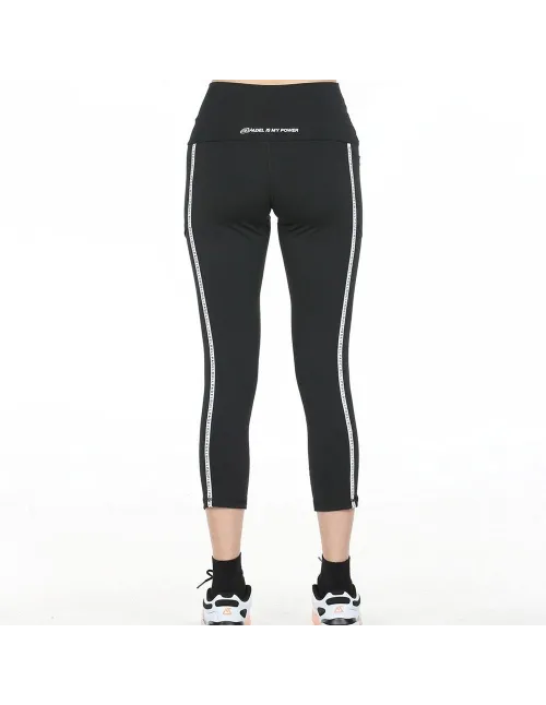 Bullpadel Legging Emana Preto para mulher | Ofertas de padel