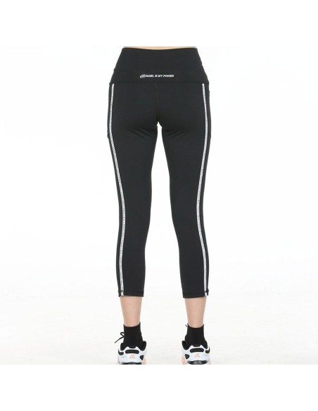 Bullpadel Legging Emana Preto para mulher | Ofertas de padel