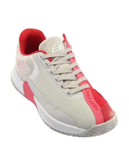 Bullpadel Next Pro 23v Cinzento Vermelho Mulher | Ofertas de padel