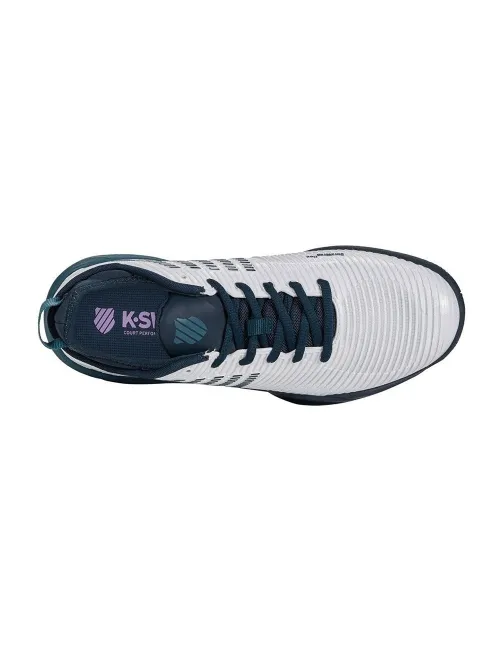 Kswiss Hypercourt Supreme Branco Azul | Ofertas de padel