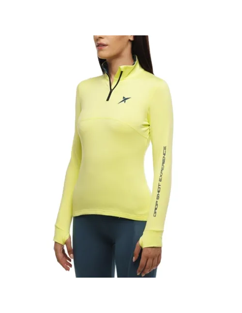 Drop Shot Sweatshirt Famara Amarelo Mulher | Ofertas de padel
