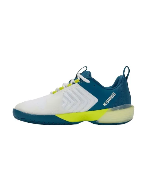 Kswiss Ultrashot 3 White Yellow | Ofertas de padel