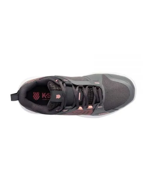 Kswiss Ultrashot Team Negro Coral Mujer Brltwh | Ofertas de pádel