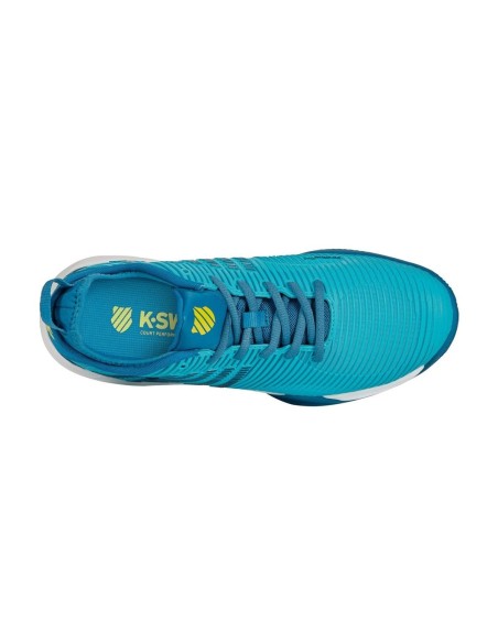 Kswiss Hypercourt Supreme Hb Azul Turquesa 06617424 Scbbl | Ofertas de pádel