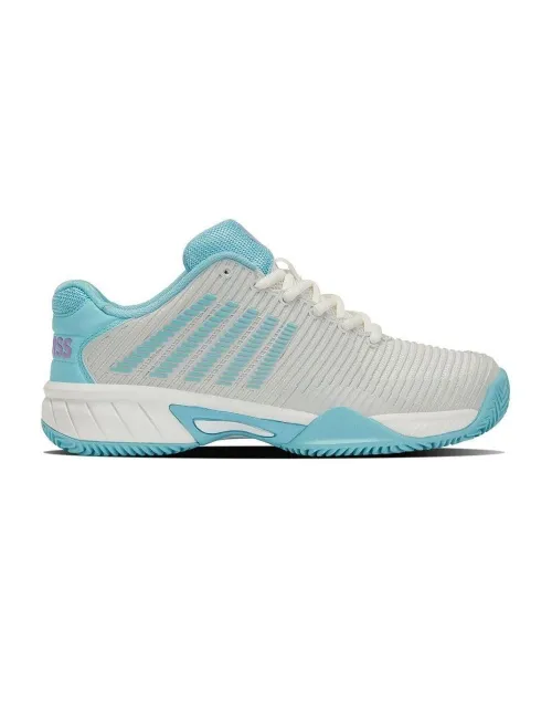 Kswiss Hypercourt Express 2 Hb Branco Azul Menina | Ofertas de padel