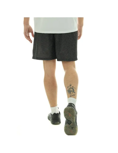 Pantalón Corto Bullpadel Abato Negro | Ofertas de pádel