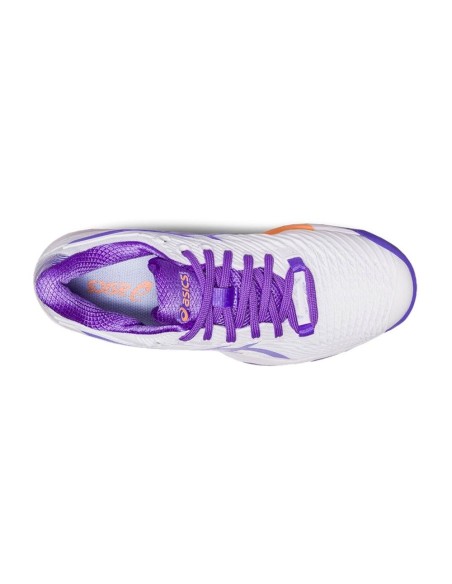 Asics Solution Speed Ff 2 Branco Roxo Feminino 1042a136-104 | Ofertas de padel