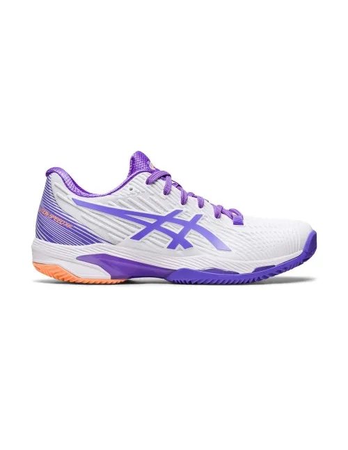 Asics Solution Speed Ff 2 Clay 1042A134-104 De Mulher Branco E Azul | Ofertas de padel