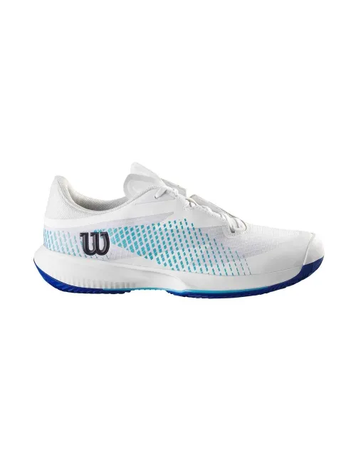 Wilson Kaos Swift 1.5 Clay Blanco Azul Wrs331060 | Ofertas de padel