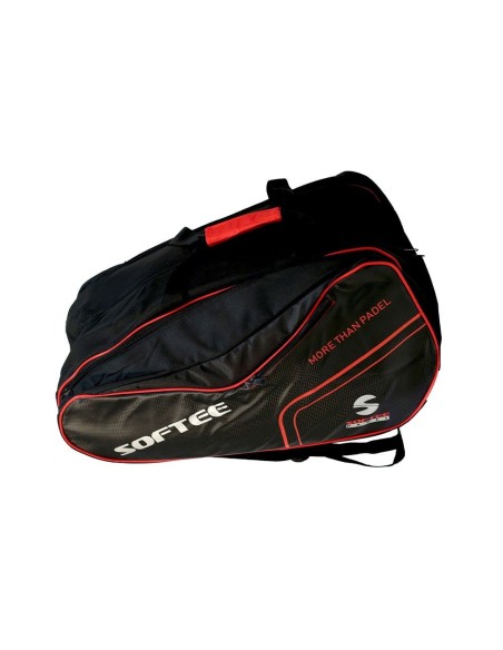 Saco Softee Padel Premium Preto Vermelho | Ofertas de padel