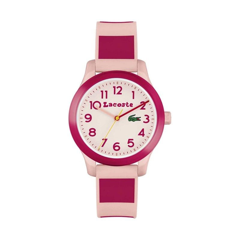 Reloj Lacoste 12 12 32mm Tr90 Rosa Junior
