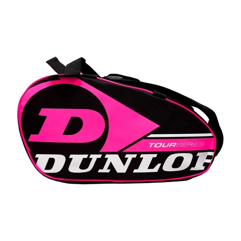 Paletero Dunlop Tour Intro Negro Rosa