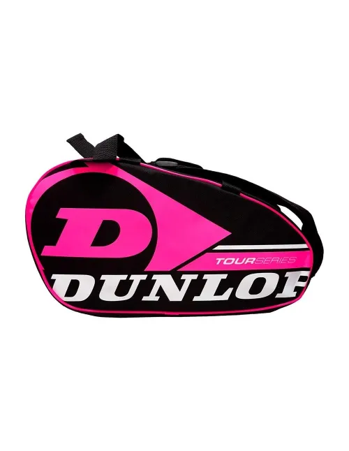 Saco De Padel Dunlop Tour Intro Preto E Rosa | Ofertas de padel