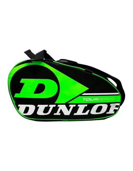 Dunlop Tour Intro Black And Green Padel Bag | Ofertas de padel