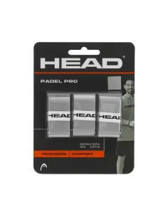 Head 3 unità overgrip Padel Pro Grigio