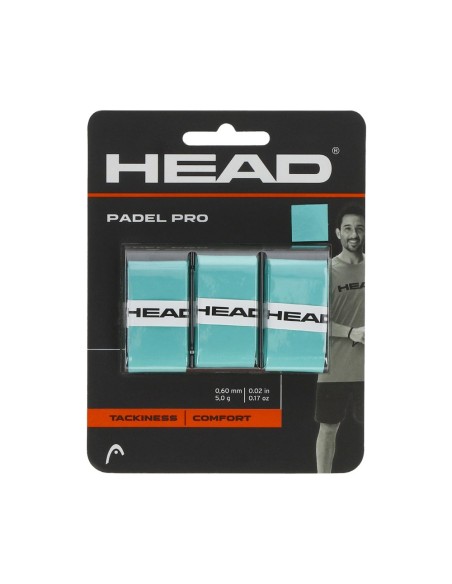 3 Pack Overgrip Head Padel Pro Menta | Ofertas de padel