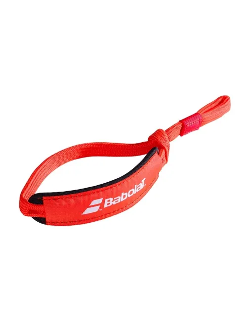 Cordon Babolat Wrist Strap Pad Rojo