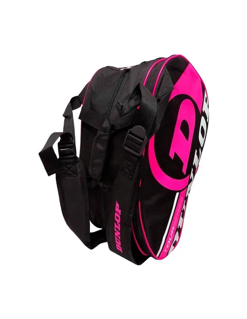 Padelbag Dunlop Tour Intro Blk/Pink 623658 Ofp | Ofertas de padel