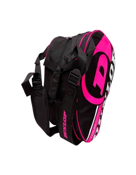 Paletero Dunlop Tour Intro Negro Rosa | Ofertas de pádel