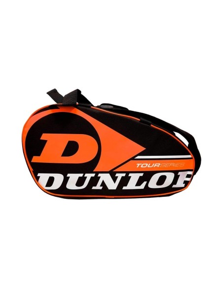 Saco De Padel Dunlop Tour Intro Preto E Laranja | Ofertas de padel