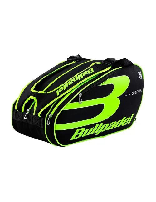 Paletero Bullpadel X-Series Negro Amarillo | Ofertas de padel