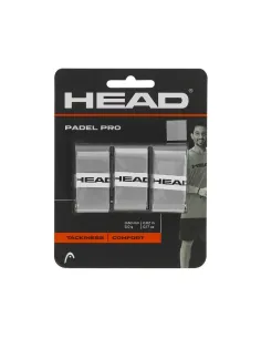 Head 3 unidades de punho Padel Pro Cinzento | Ofertas de padel 2