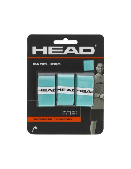3 Pack Overgrip Head Padel Pro Menta | Ofertas de padel