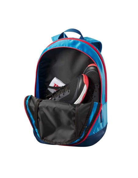 Paletero Wilson Mochila Gris Rojo Junior | Ofertas de pádel