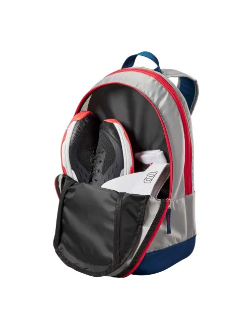 Paletero Wilson Backpack Plata Junior | Ofertas de pádel