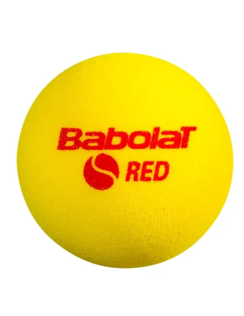 Babolat Lattina a 3 palline in schiuma rossa Junior |Padel offers