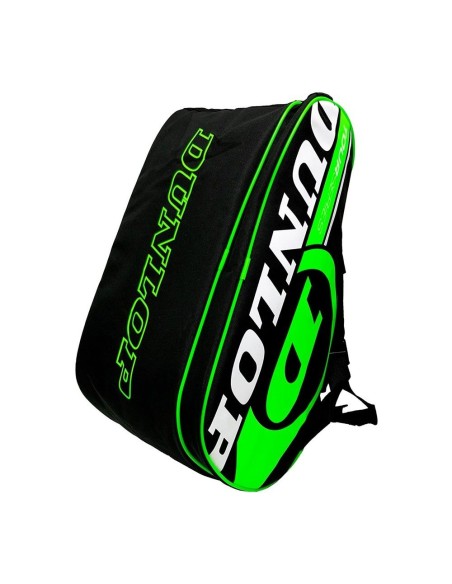 Dunlop Tour Intro Black And Green Padel Bag | Ofertas de padel
