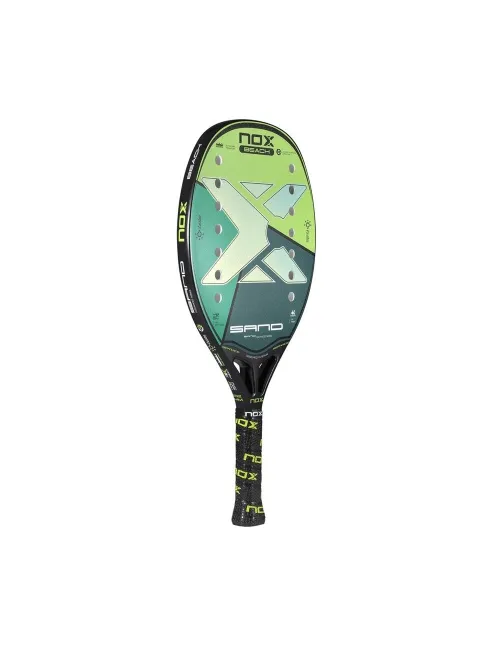 Pala Beach Tennis Nox Advanced Sand Green Pbeadvsa122 | Ofertas de pádel