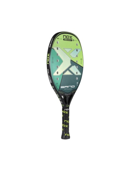 Pala Beach Tennis Nox Advanced Sand Green Pbeadvsa122 | Ofertas de pádel