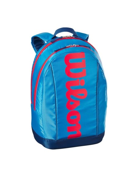 Padel Bag Wilson Gray Red Backpack Junior | Ofertas de padel