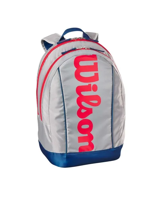 Paletero Wilson Backpack Plata Junior | Ofertas de pádel