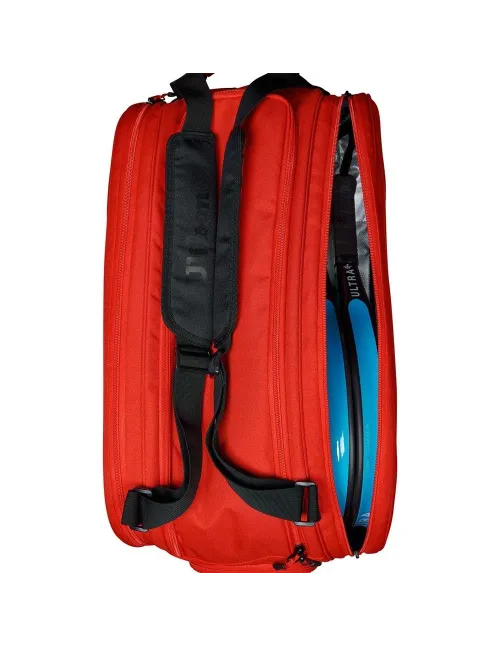 Paletero Wilson Tour Padel Rojo | Ofertas de pádel