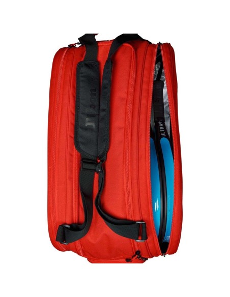 Paletero Wilson Tour Padel Rojo | Ofertas de pádel