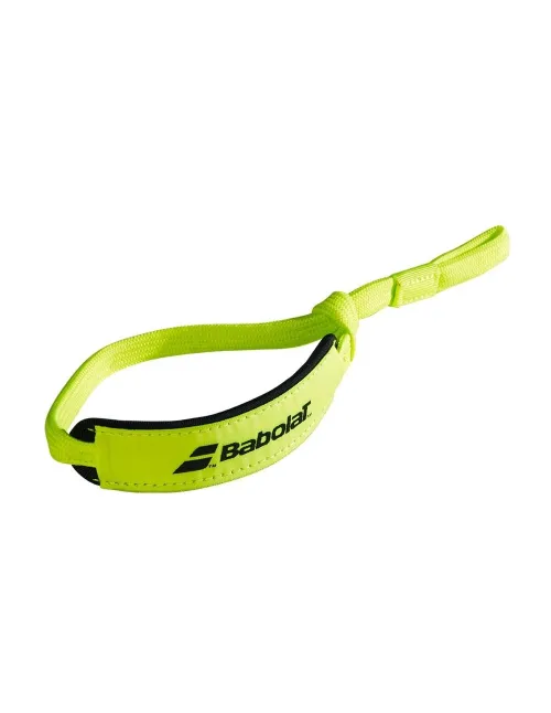 Cordón Babolat Wrist Strap Pad Amarillo | Ofertas de pádel