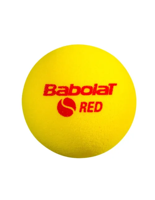 Babolat Lattina a 3 palline in schiuma rossa Junior |Padel offers