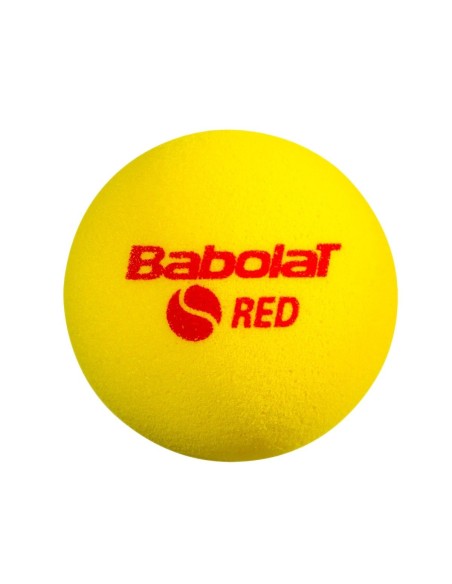 Babolat Lata de 3 bolas Espuma vermelha Junior | Ofertas de padel