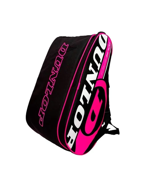 Paletero Dunlop Tour Intro Blk/Pink 623658 Ofp | Ofertas de padel